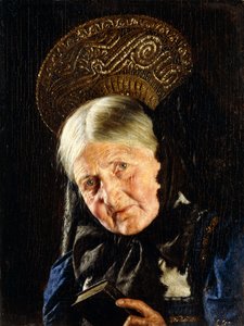 Žena s knihou,
