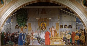Midvinterblot Midwinter Sacrifice, 1914-1915 od Carl Larsson