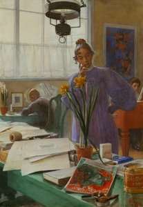 Moje manželka od Carl Larsson