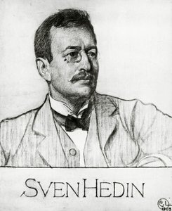 Portrét Svena Anderse Hedina (Stockholm od Carl Larsson