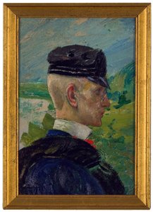 Portrét chlapce. Studie pro ranní modlitby od Carl Larsson