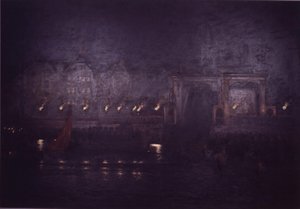 Pohřeb Frederika VII dne 2. prosince 1863