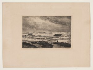 Skagen. Bouřka
