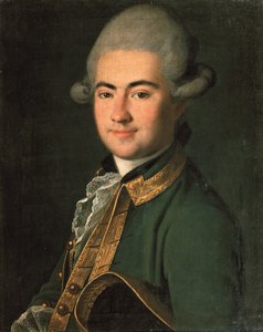 Portrét dramatika Alexandra Andrejeviče Volkova 1736-1788, 1768