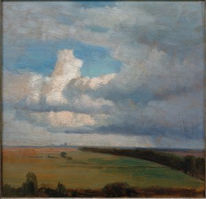 Krajina poblíž Mnichova od Carl Ludwig Seeger