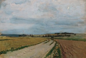 Studijní večer nálady, Michelhausen (Plankenberg) od Carl Moll