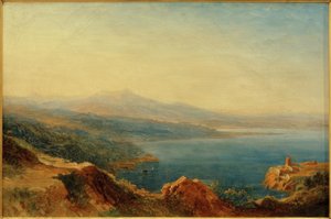 C.Morgenstern, Pobřeží Amalfi od Carl Morgenstern