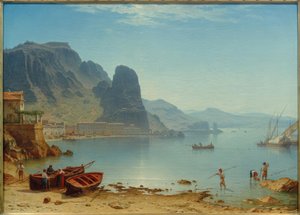 C.Morgenstern, Terracina s rybími kameny