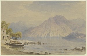 Jezero Como od Carl Morgenstern
