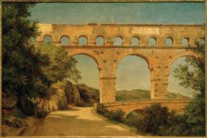 Pont du Gard u Nîmes / obraz Carla Morgensterna