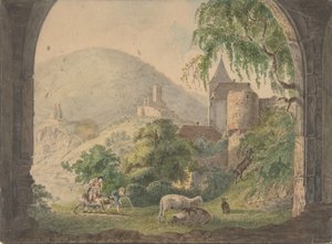 Čtyři hrady Neckarsteinach, 1800-1818.
