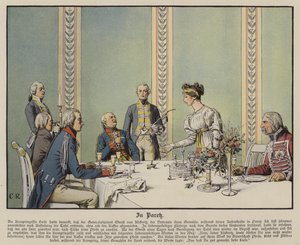 At Paretz (barevné lito) od Carl Röchling