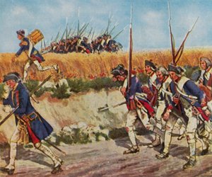 Nucený pochod Fridrichových vojáků z Moravy do Küstrinu od Carl Rochling