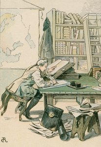 Fridrich Veliký (1712-1786) jako korunní princ v Kustrinu od Carl Rohling