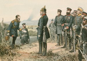 Wilhelm I., pruský král a německý císař (1797-1888), který v roce 1870 po bitvě u Sedanu obdržel kapitulaci Napoleona III.