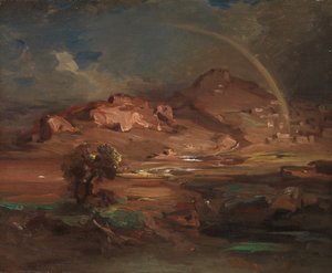 Hřbitov v Pronoia poblíž Nauplie, ca. 1841-47.