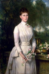 Portrét velkovévodkyně Elizavety Fjodorovny, 1864-1918, 1885. od Carl Rudolph Sohn