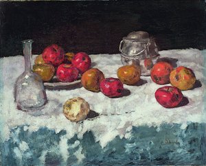 Zátiší s jablky, 1889