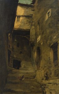 Ulice v Olevano