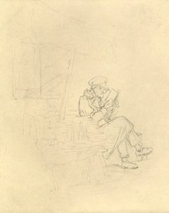 Der Antiquar, polovina konce 19. století, c1924. od Carl Spitzweg