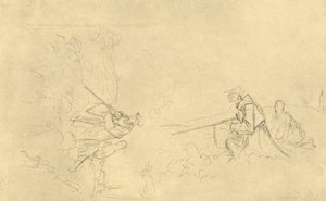 The Sunday Hunter, polovina konce 19. století, c1924. od Carl Spitzweg