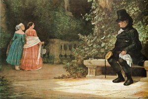 Vdovec od Carl Spitzweg
