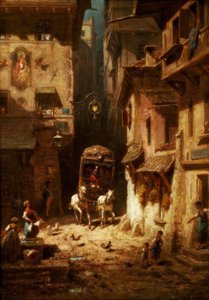 Die Post od Carl Spitzweg