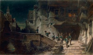 Scharwache od Carl Spitzweg