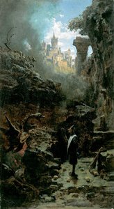 Kouzelník od Carl Spitzweg