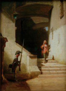 Serenissimus (přichází) od Carl Spitzweg