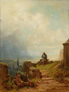 Veterán, c. 1870. od Carl Spitzweg