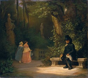 Vdovec od Carl Spitzweg