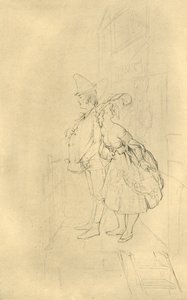 Pojďte dál, pánové!, polovina konce 19. století, kolem roku 1924. od Carl Spitzweg