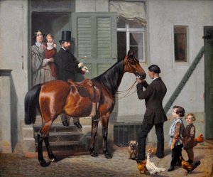Jízda umělce od Carl Steffeck