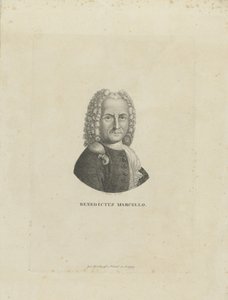 Portrét skladatele Benedetta Marcella 1686-1739, c. 1795.