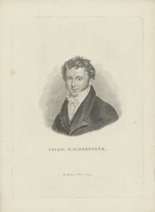 Portrét skladatele Friedricha Kalkbrennera 1785-1849, cca 1821.