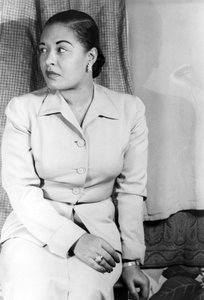 Billie Holiday (1915-1959) americká jazzová zpěvačka 23. března od Carl Van Vechten