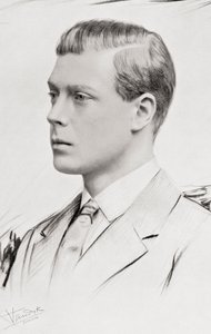 Princ Edward, budoucí Edward VIII., později vévoda z Windsoru