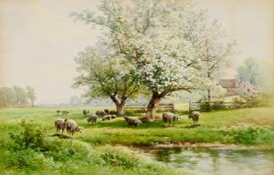 Pastorální krajina od Carl Weber