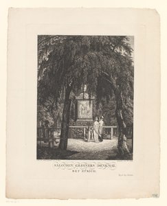 Památník Salomona Gessnera poblíž Curychu Pomník Salomona Gessnera poblíž Curychu (název na objektu) od Carl Wilhelm Kolbe (I)
