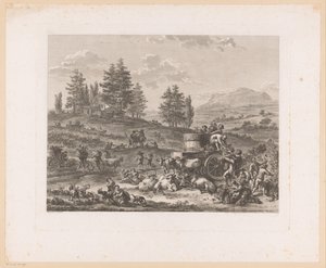 Ročník v krajině la pleine vendange od Carl Wilhelm Weisbrod