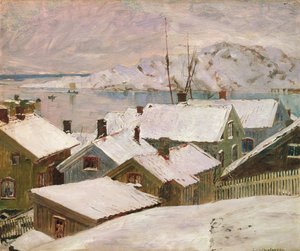 Fiskebackskil v zimě, 1899