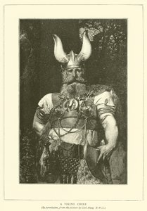 Náčelník Vikingů od Carl after Haag