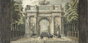 Festival v Catherinehof, 1824-1825.