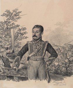 Portrét Akima Vasiljeviče Duvanova, počátek 20. let 19. století.