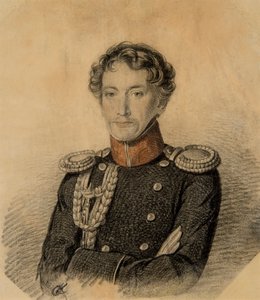 Portrét Alexandra Ivanoviče Dmitrieva-Mamonova 1787-1836, počátek 20. let 19. století.
