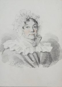 Portrét Marie Ivanovny Rimské-Korsakové, rozené Naumové 1764-1832, 20. léta 19. století.