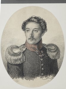 Portrét Nikolaje Vasiljeviče Chvostova 1793-1837, 1822.