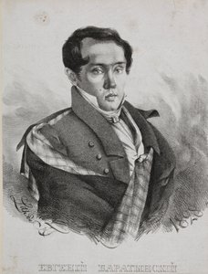 Portrét básníka Jevgenije Abramoviče Baratynského 1800-1844, 1828.