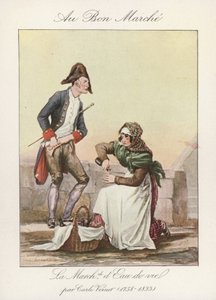 Obchodník s vodou života od Carle Vernet